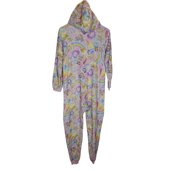The Children’s Place Rainbow Fleece Hooded One Piece 14 XL - Picture 3 of 6